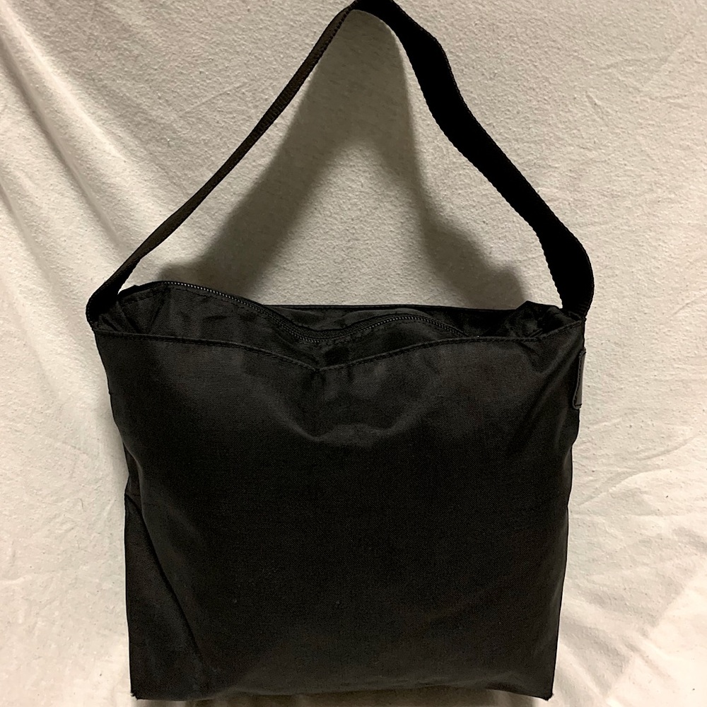 Vintage Herve Chapelier Black Shoulder Bag